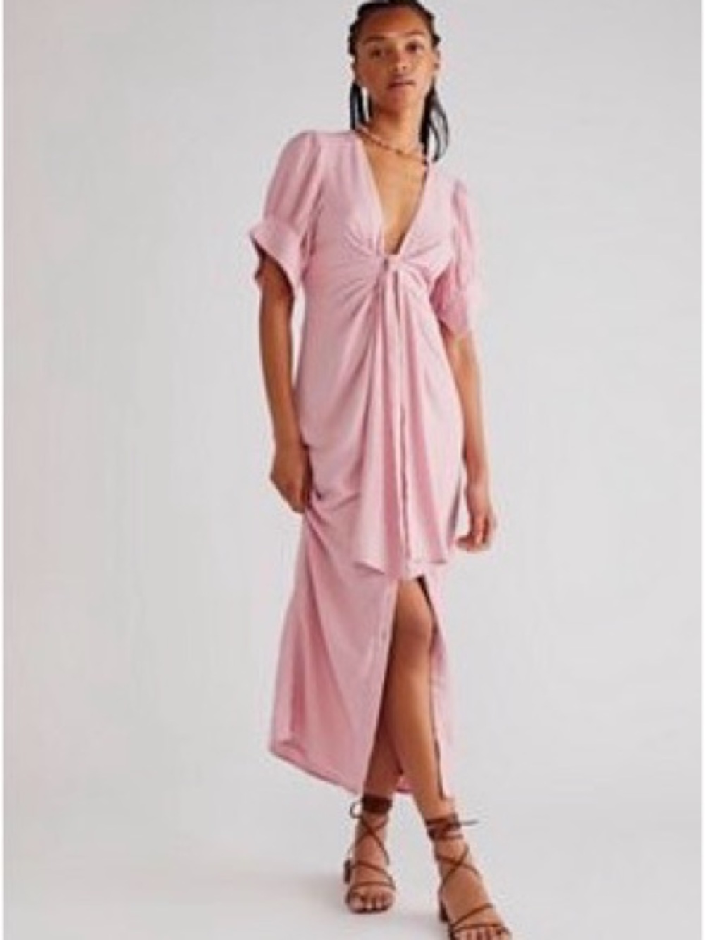 Free People Vintage Summer Midi Dress
